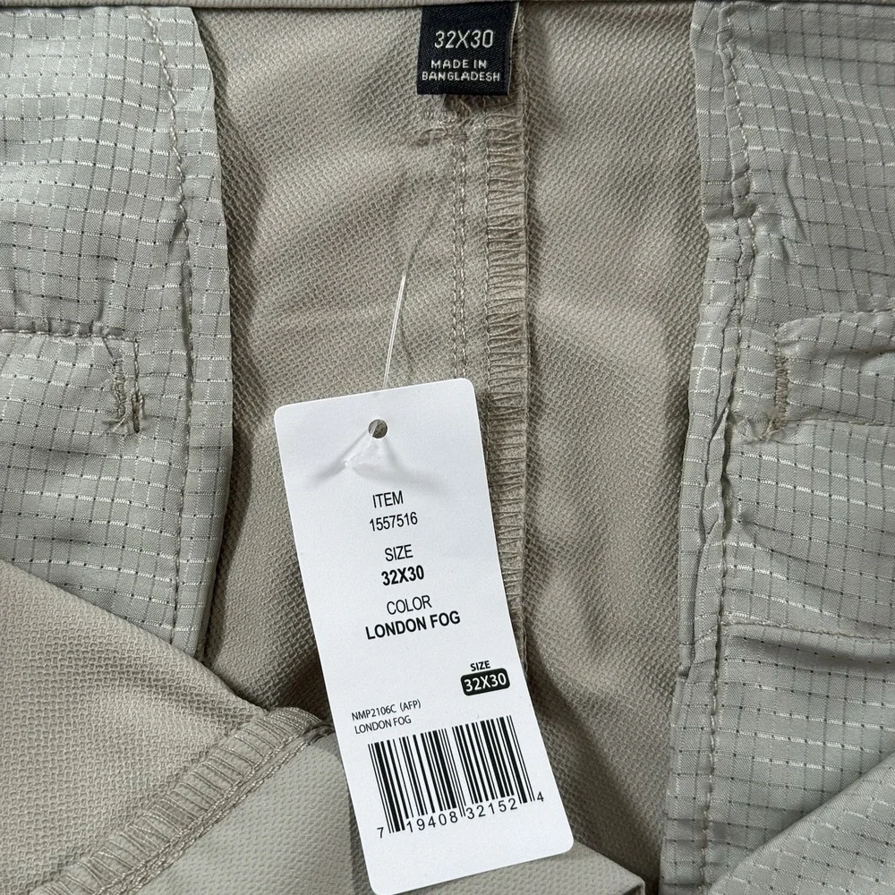 Banana Republic Tech‎ Pants Mens 32x30 London Fog Stretch Outdoor Performance